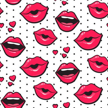 Dudakları pürüzsüz, dudakları kadınsı ve öpücüklü.