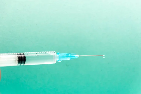 Covid Impfstoffkonzept Spritze Mit Gegengift Antibakteriell Globale Immunisierung Gegen Das — Stockfoto