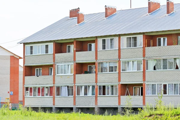 Cidade Berdsk Microdistrito Pedra Branca Oblast Novosibirsk Sibéria Rússia Julho — Fotografia de Stock