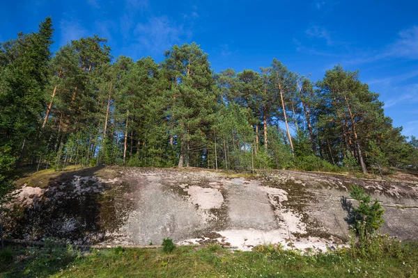 Attraction Village Turochak Stone Love Turochaksky District Altai Republic South — Stock Photo, Image