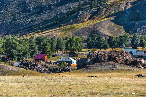 Chagan Villaggio Uzun Distretto Kosh Agachsky Della Repubblica Dell Altai — Foto Stock