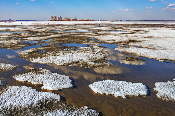Spring on the Ob River