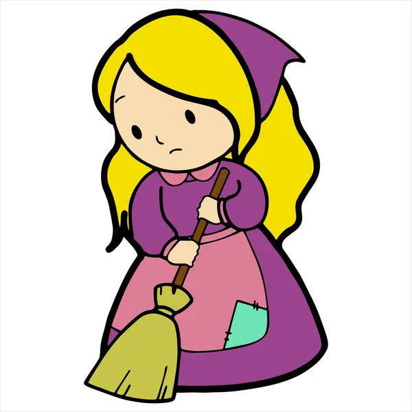 Characters in fairy tales — Stock Vector