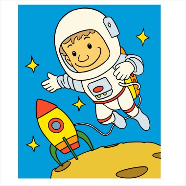 Astronot uzayda