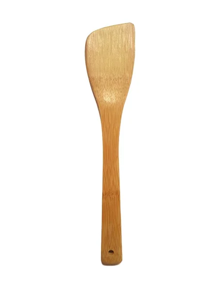 Wooden Ladle Spatula Tool Can Safely Used Cooking Chemicals Because — Stock Photo, Image