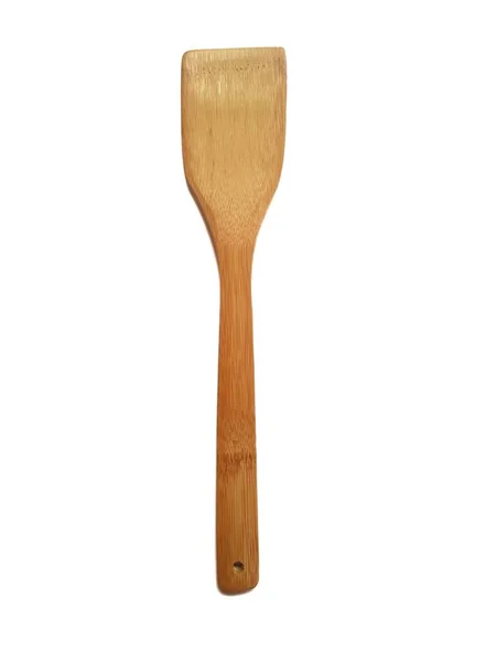 Wooden Ladle Spatula Tool Can Safely Used Cooking Chemicals Because — Stock Photo, Image