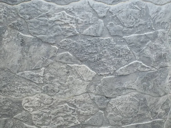 墙体为灰色纹理石材图案 装饰建筑 — 图库照片