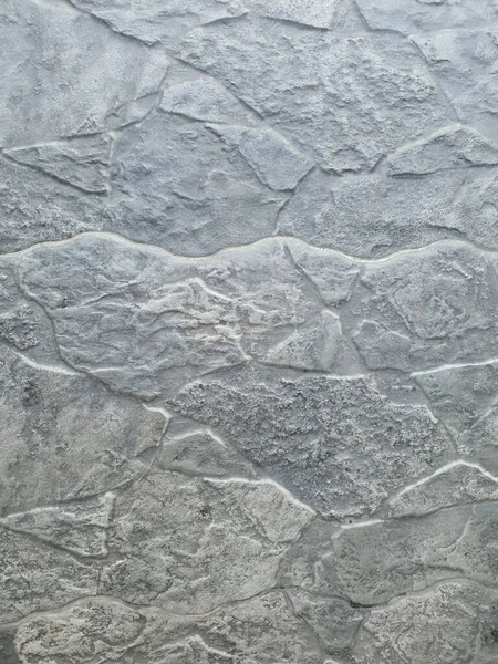 墙体为灰色纹理石材图案 装饰建筑 — 图库照片