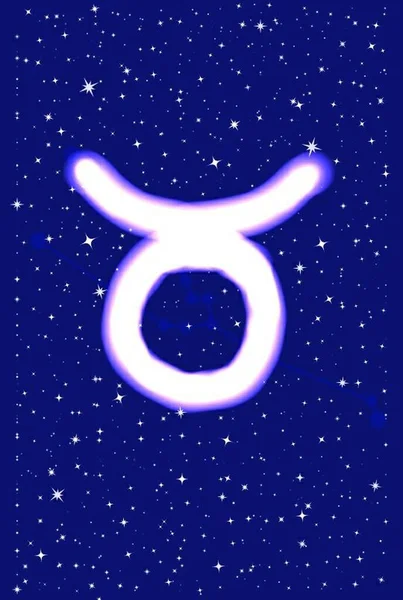 Zodiac Sign Taurus Constellation Taurus — Stock Vector