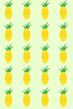 Soyut meyveli parlak desenler