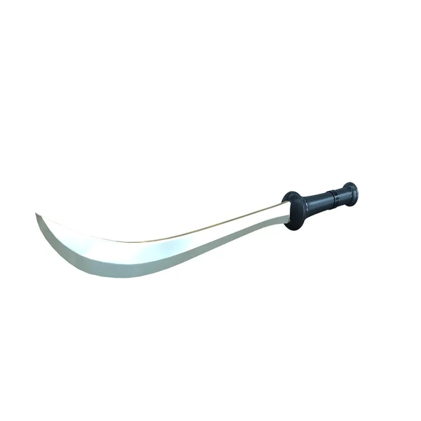 Isolated sabre weapon 3d illustration — Stock Photo, Image