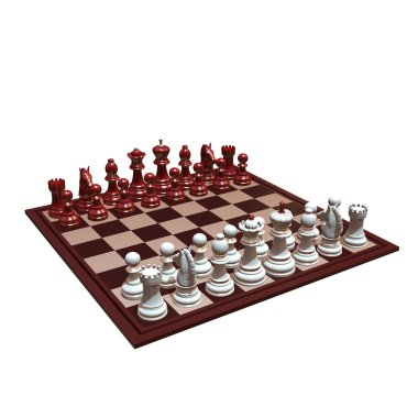 3D Satranç durum gösterimi