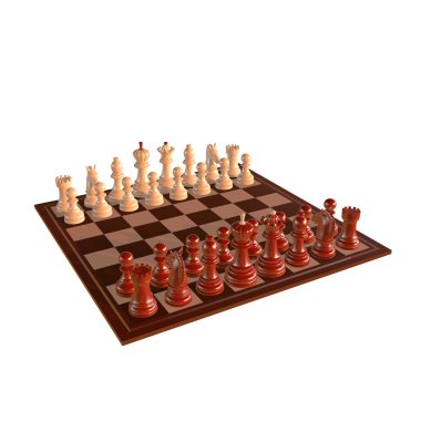 3D Satranç durum gösterimi