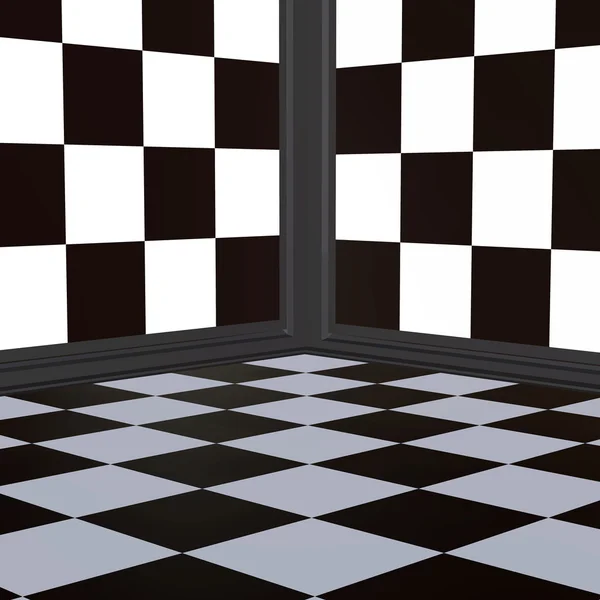 Ilustracja 3D szachy sytuacji — Zdjęcie stockowe