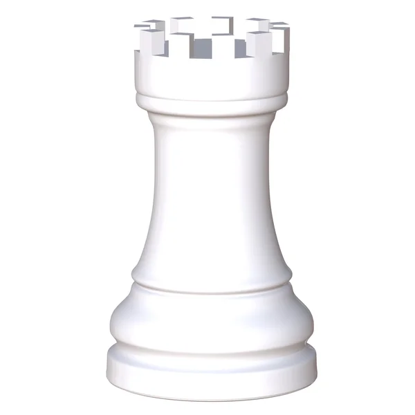 孤立したチェスの置物の 3 d 図 — ストック写真