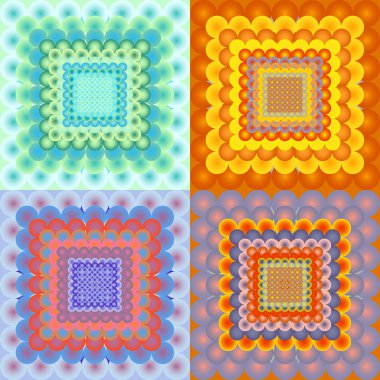 soyut vanishingspheres set arka plan