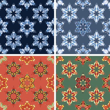 soyut sanat desen seti