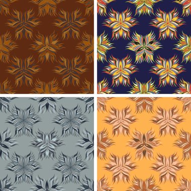 soyut sanat desen seti