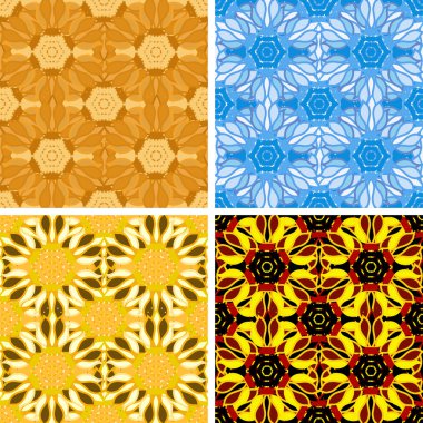 soyut sanat desen seti