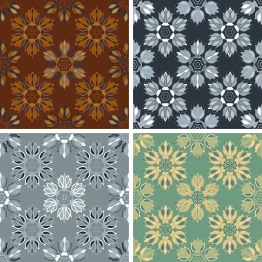 soyut sanat desen seti