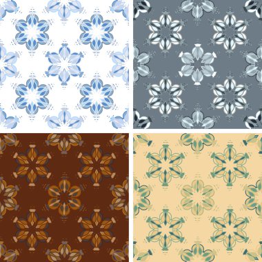 soyut sanat desen seti