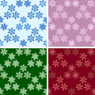 soyut sanat desen seti