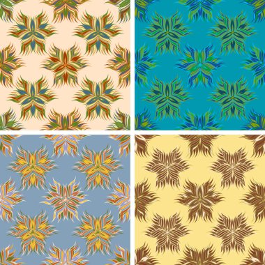 soyut sanat desen seti