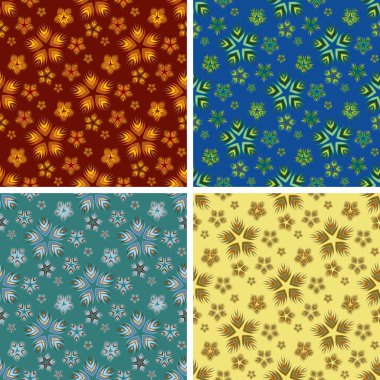 soyut sanat desen seti