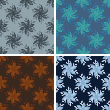 soyut sanat desen seti