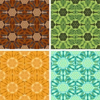 soyut sanat desen seti