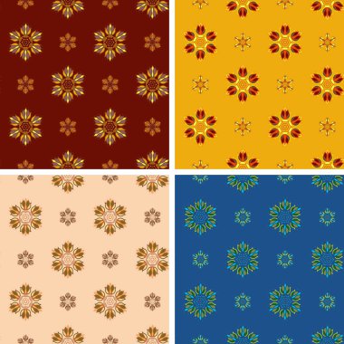 soyut sanat desen seti