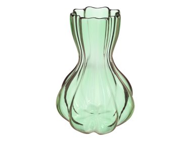  Cam vazo 3d render yeşil tasarım