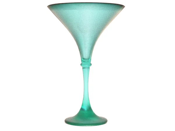 Glass render in green tones — Stock Photo, Image