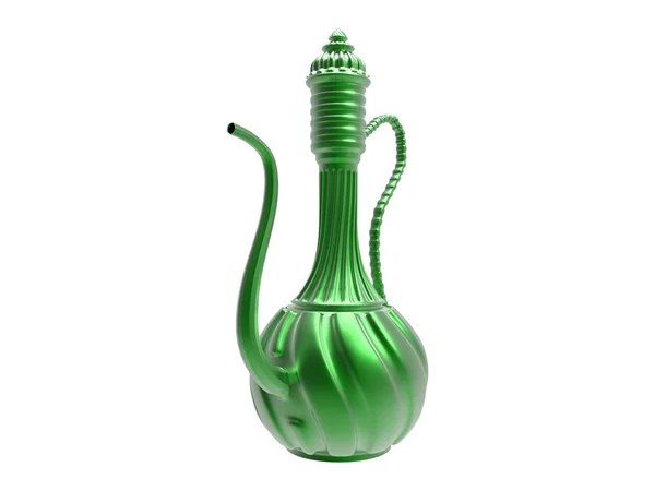 Elegant decorative jar in orient style — Stock Photo, Image