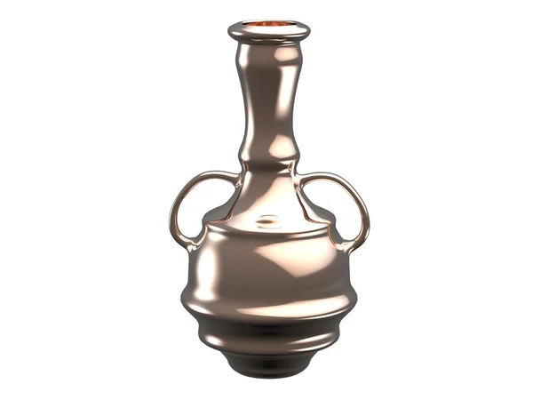 Elegant decorative jar with two handles — Stock Photo, Image