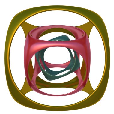 soyut tel kafes geometrik şekil