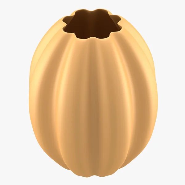 Vase in beige design 3d render — Stock Photo, Image