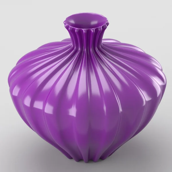 Vase décoratif dans les tons violets — Photo