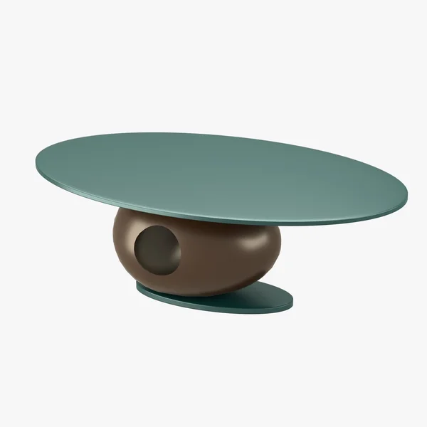 Moderna bord med sfäriska stativ — Stockfoto