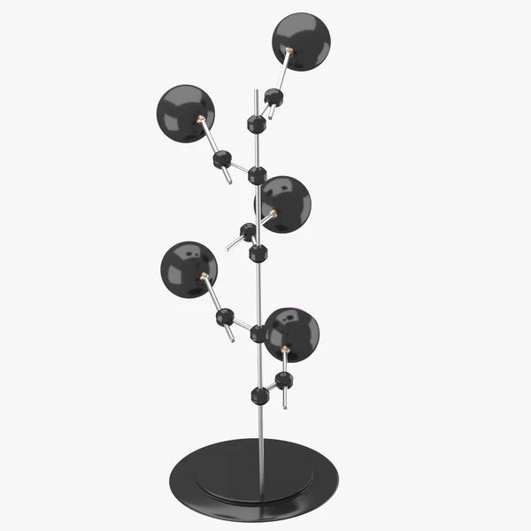 Modern lampa med fem ljus — Stockfoto