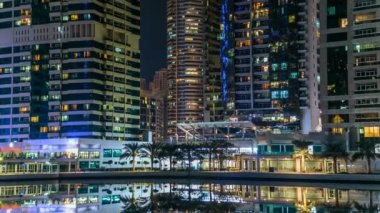 Jumeirah Gölü Kuleleri 'ndeki yerleşim yerleri Dubai, BAE' de zaman çizelgesi..