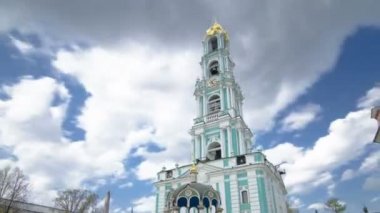 Sergiev Posad, Rusya kule timelapse hyperlapse Tarih Saat
