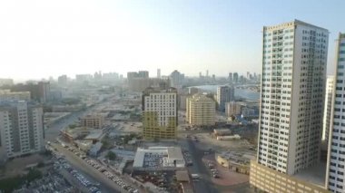 Ajman Cityscape modern binalar hava en iyi Manzaralı