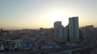 Ajman Cityscape modern binalar hava en iyi Manzaralı
