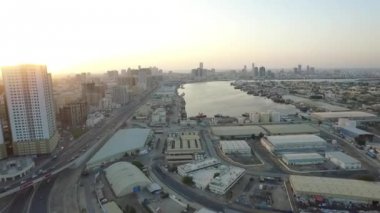 Ajman Cityscape modern binalar hava en iyi Manzaralı