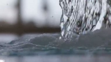 Spa hidroterapi jet şelale Yüzme Havuzu su