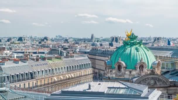 팔레 (Palais) 또는 오페라가 르니에 (Opera Garnier) The National Academy of Music timelapse in France. — 비디오