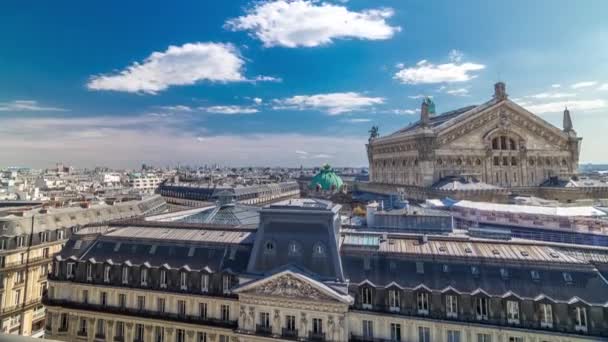 팔레 (Palais) 또는 오페라가 르니에 (Opera Garnier) The National Academy of Music timelapse in France. — 비디오