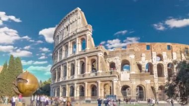 Kolezyum veya Kolezyum zaman atlaması, aynı zamanda Roma, İtalya 'daki Flavian Amfitiyatrosu olarak da bilinir.