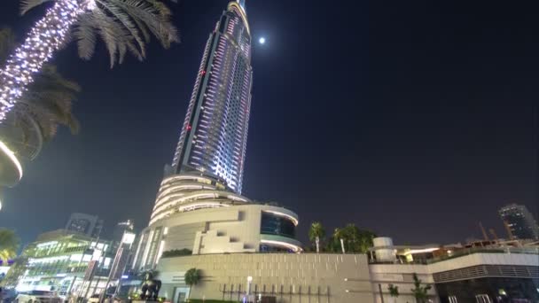 Dubai Metro Terminali, Birleşik Arap Emirlikleri. Zaman Uygulaması — Stok video